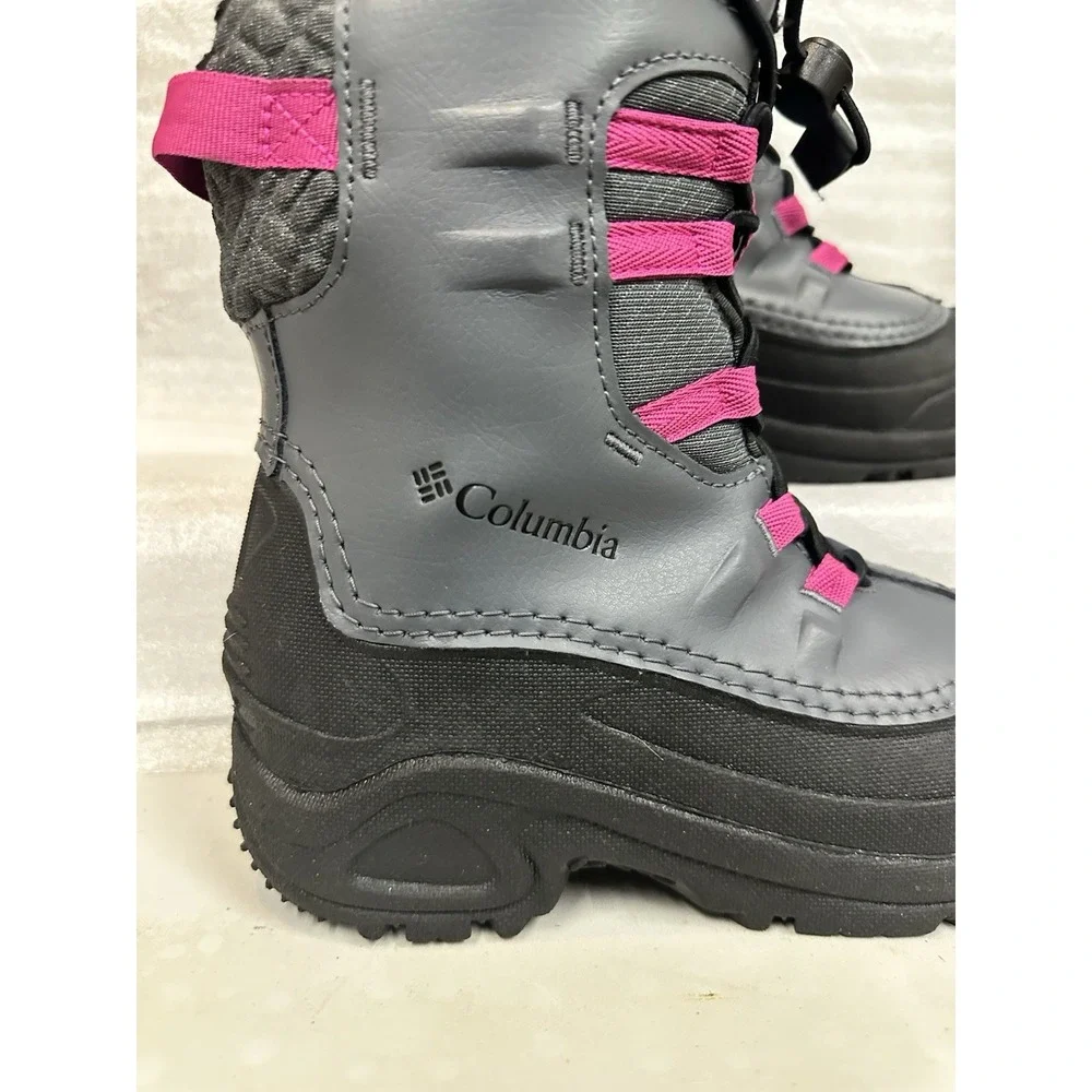 Columbia Youth Bugafoot‎ Winter Celsius Boots Warm Waterproof Size 3